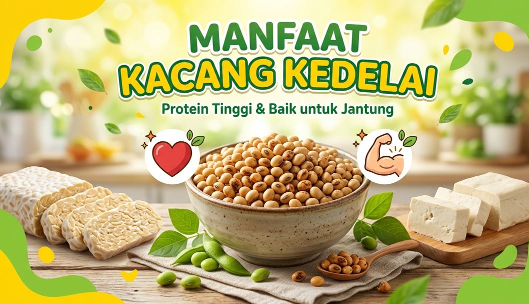 Kaya Protein dan Antioksidan, Ini Manfaat Kacang Kedelai yang Perlu Diketahui