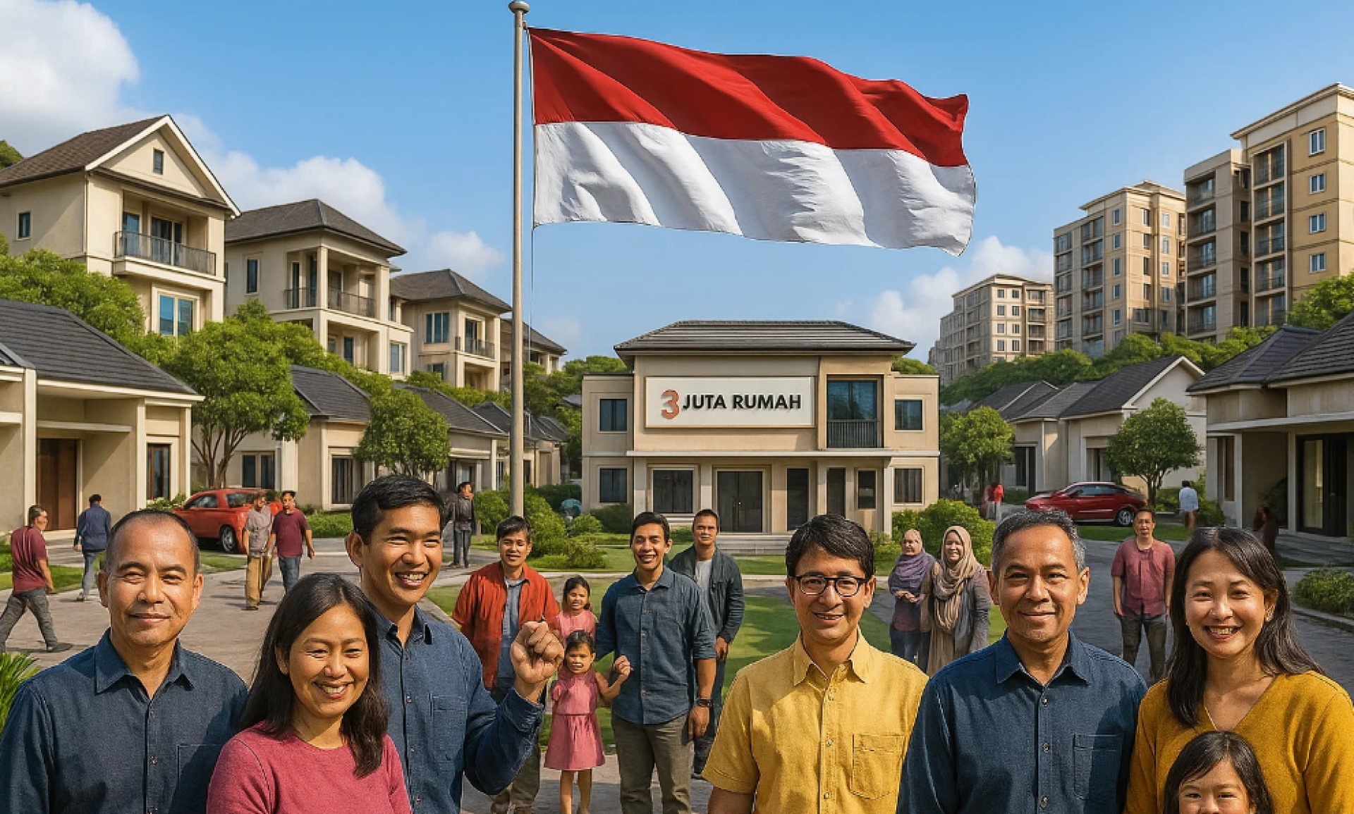 3 Juta Rumah: Transformasi Nyata Menuju Hunian Layak, Ekonomi Tumbuh, dan Masa Depan yang Lebih Baik