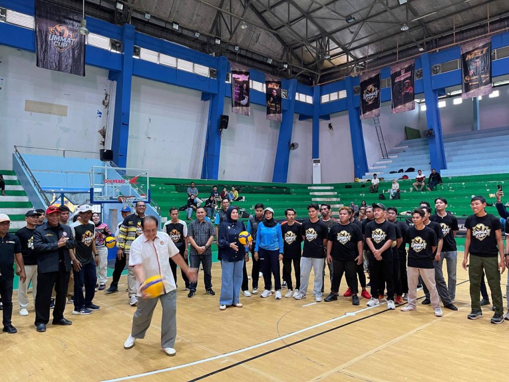 Open Turnamen Voli Ummat Cup Resmi Digelar, Ajang Pemanasan Porprov Kalsel 2025