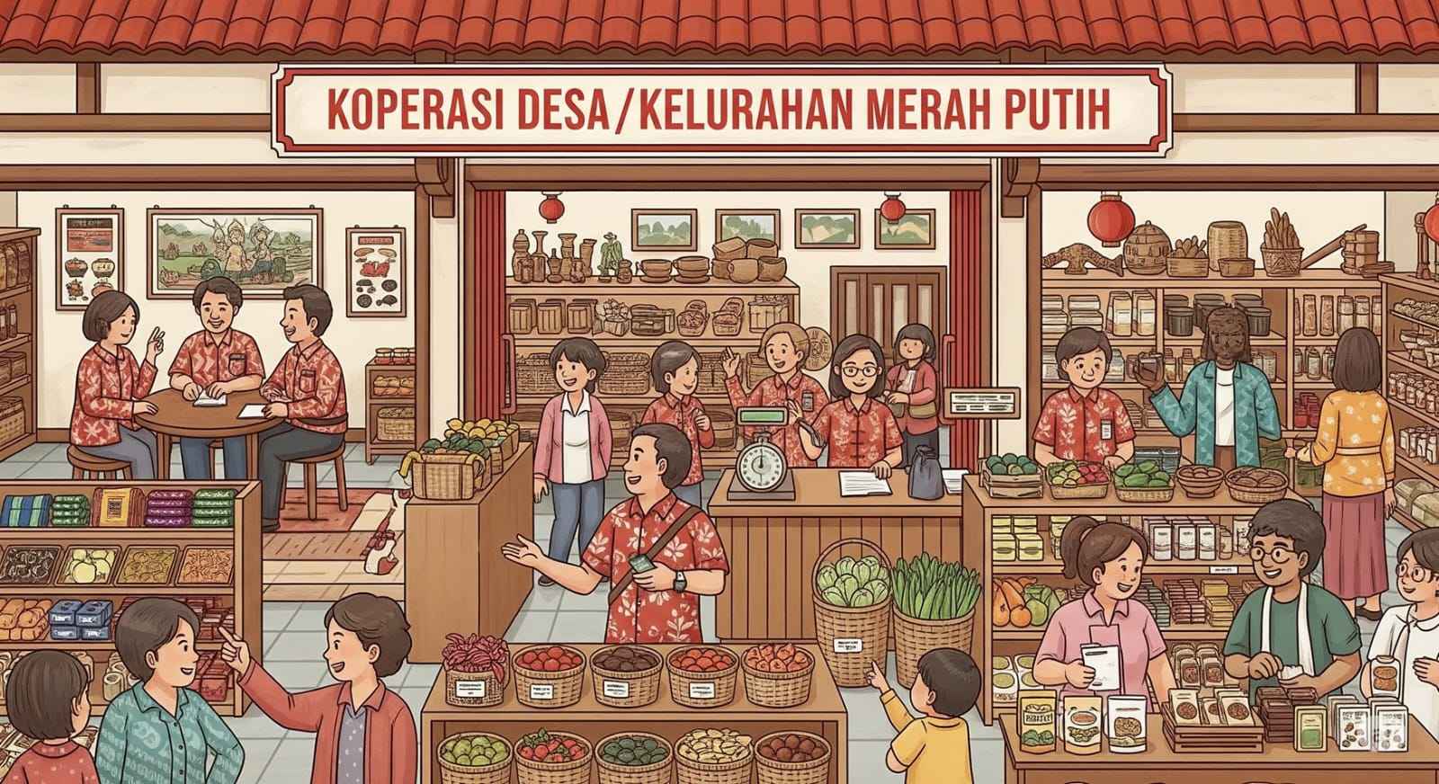 Koperasi Merah Putih Diresmikan, Ini Janji Besarnya untuk Rakyat