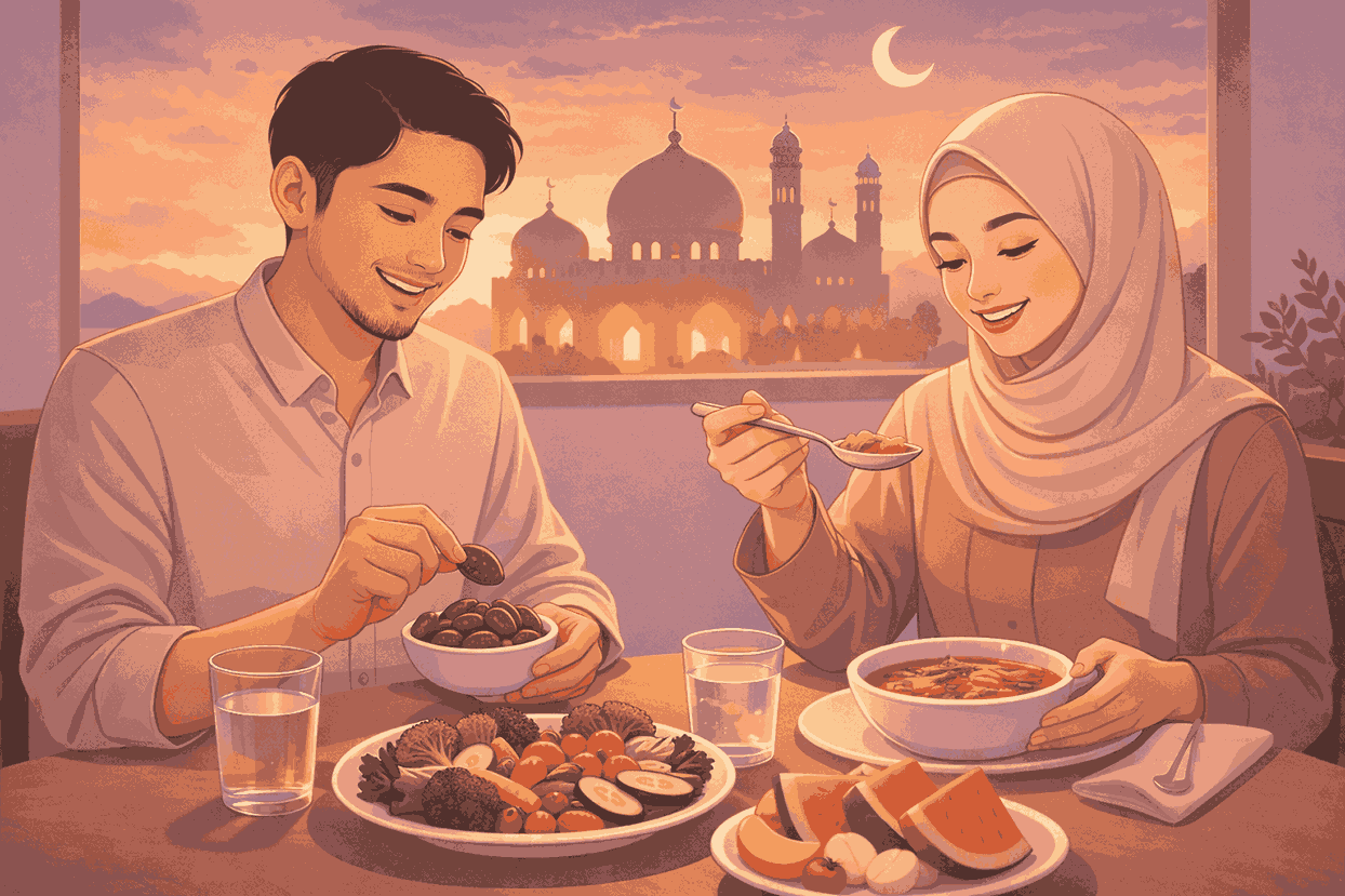 Manfaat Puasa bagi Kesehatan Jantung dan Pencernaan Menurut Penelitian Medis