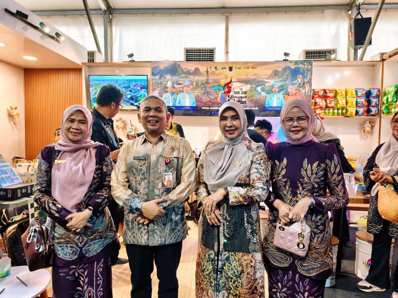 Dinas Pariwisata Kalsel Hadirkan Warung Bapidara di Kalsel Expo 2026