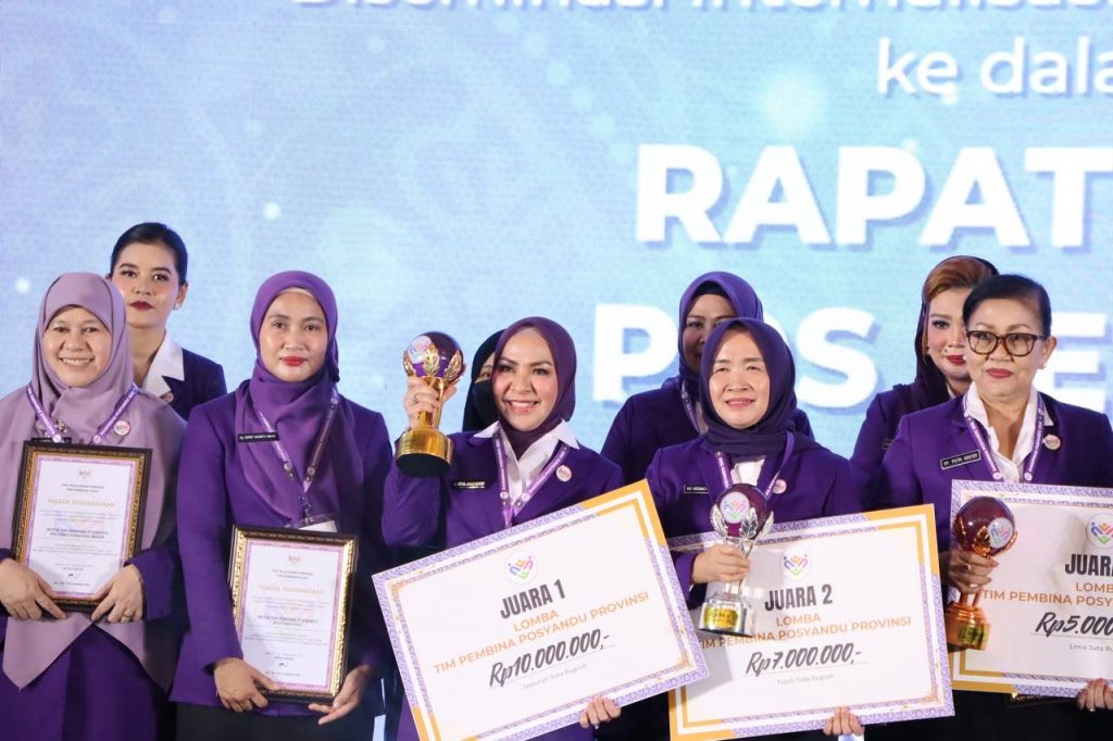 TP Posyandu Kalimantan Selatan Raih Juara Pertama Nasional Lomba Implementasi 6 Bidang SPM 2025