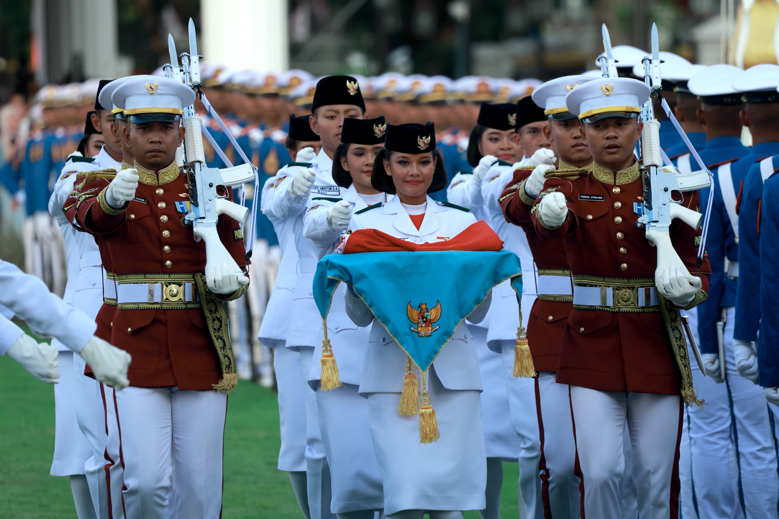 Prabowo Apresiasi Petugas dan Peserta Upacara HUT ke-80 RI: Saya Bangga!