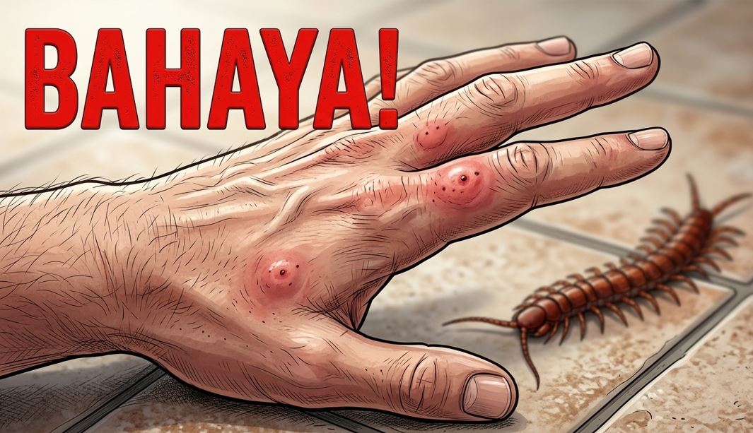 Rahasia Rumahan! Cara Ampuh Mengusir Lipan dan Pertolongan Pertama Saat Digigit