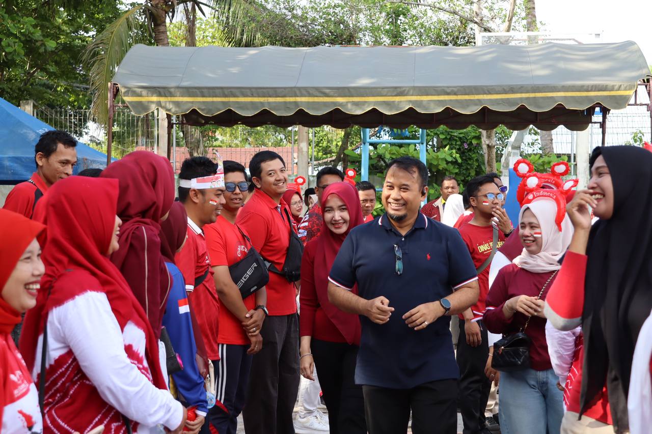 Semarak Hari Jadi Kalsel dan HUT ke-80 RI, Dispora dan Dishub Gelar Lomba Kreatif Penuh Kegembiraan