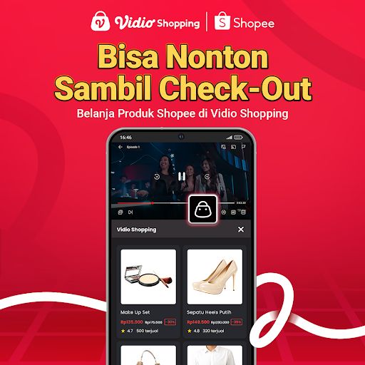 Vidio dan Shopee Dorong Tren Baru Belanja Online Lewat Fitur Vidio Shopping