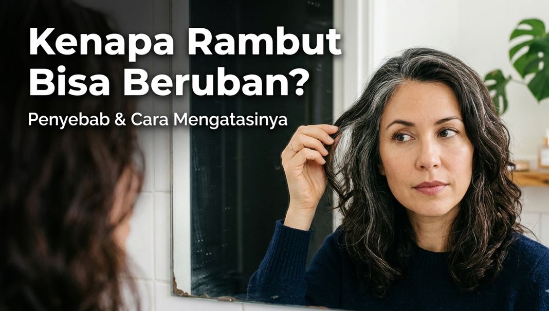Belum Tua Tapi Sudah Beruban? Ini Penyebab yang Jarang Disadari