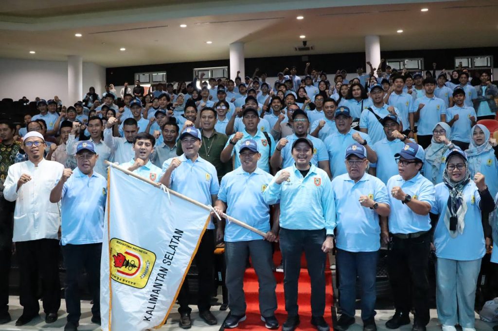 Wagub Kalsel Lepas Kontingen Kalsel ke POMNAS XIX Jawa Tengah, Target Masuk 10 Besar