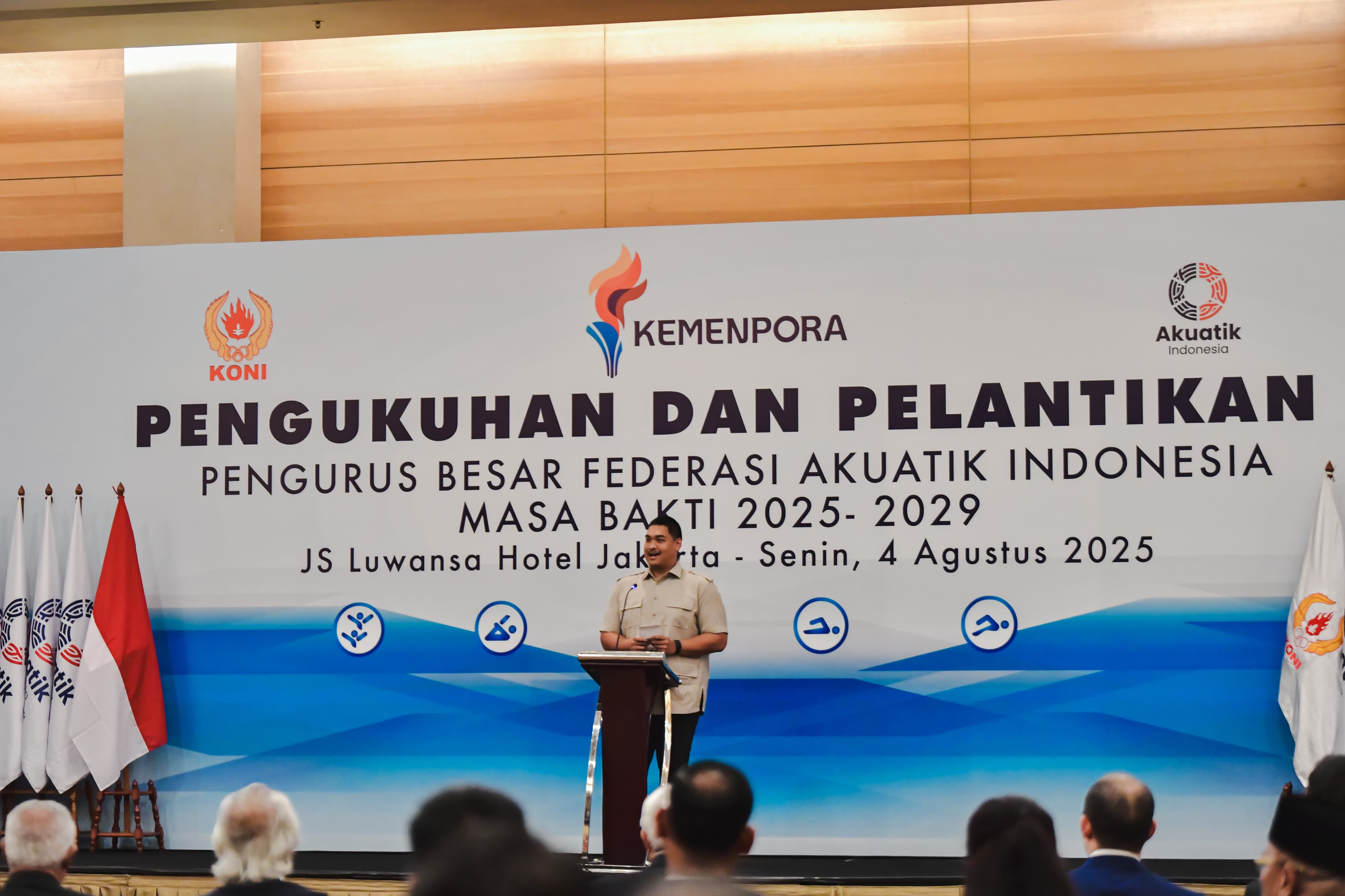 Misi Besar Menpora Dito: Olimpiade 2028 Harus Bawa Pulang Medali Akuatik!