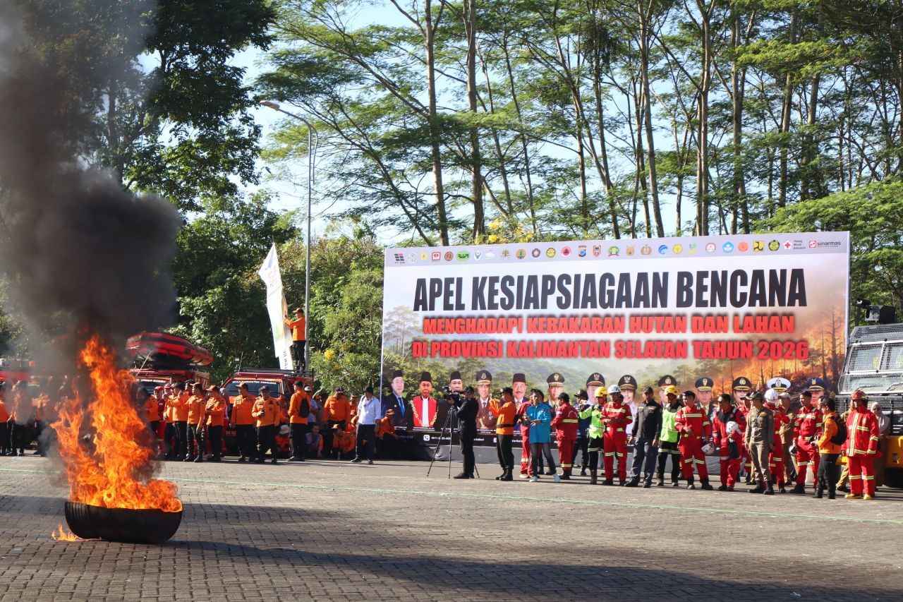 Gubernur Muhidin Ajak Masyarakat Aktif Cegah Karhutla, Segera Laporkan Titik Api
