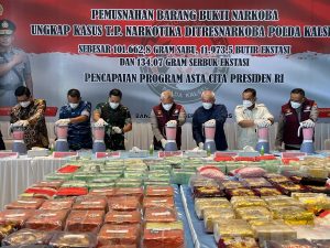 Polda Kalsel Kembali Ungkap Kasus Peredaran Narkotika, Berhasil Amankan 60 Tersangka