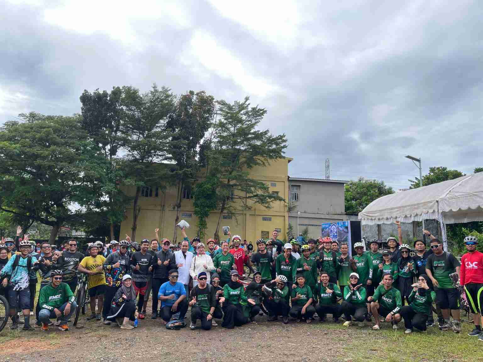 Goweser Banua Antusias Ikuti MTB Fun Enduro Dispora Kalsel