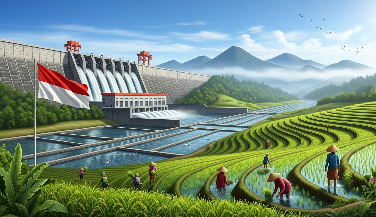 Bendungan Solusi Pangan Nasional