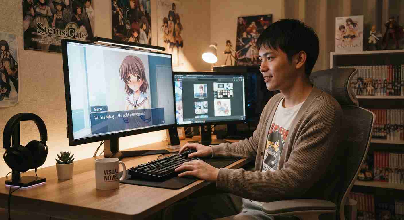 Evolusi Visual Novel: Saat Narasi Interaktif Menjadi Kekuatan Industri Global