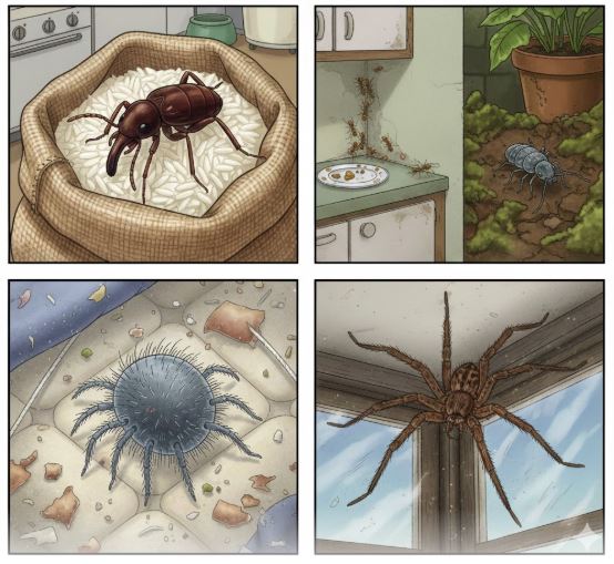 Raja-Raja Mini di Rumah Kita: Mengenal 5 Binatang Terkecil yang Menguasai Sudut-Sudut Rumah Tanpa Disadari