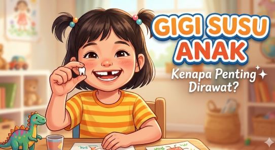 Orang Tua Wajib Tahu! Peran Penting Gigi Susu bagi Tumbuh Kembang Anak