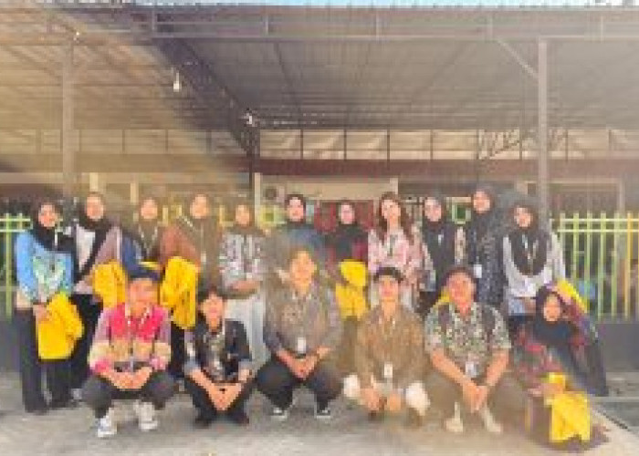 PAUD Citra Indonesia Terima Mahasiswa KKN-T Lingkungan Hidup ULM, Tanamkan Budaya Pilah Sampah Sejak Usia Dini