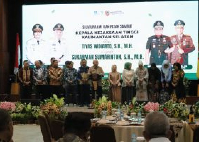 Pisah Sambut Kajati Kalsel, Muhidin Harap Sinergi Penegakan Hukum Terus Diperkuat