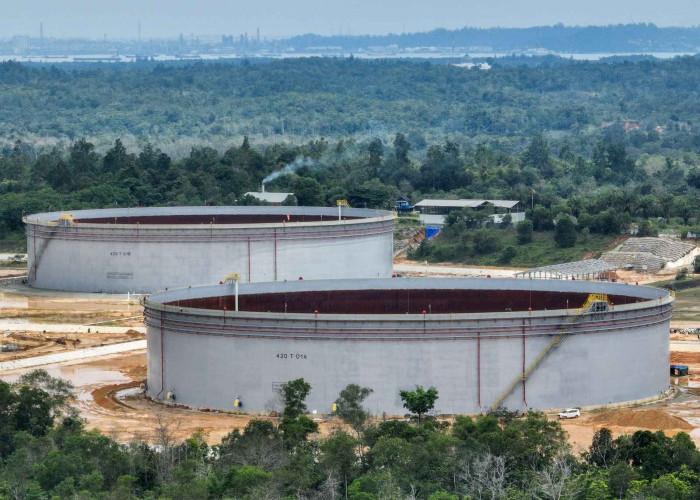 Tangki Raksasa Lawe-Lawe, Terbesar di Asia Tenggara Menjadi Ikon Baru Ketahanan Energi Indonesia
