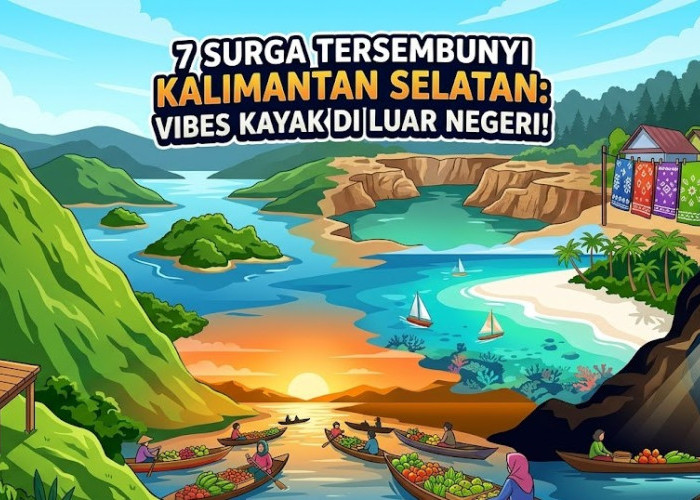 7 Hidden Gems Kalimantan Selatan yang Punya Suasana Seperti Destinasi Luar Negeri