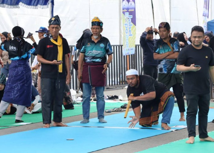 Seru! 700 Peserta Ramaikan Festival Olahraga Tradisional di Kalsel Expo 2025