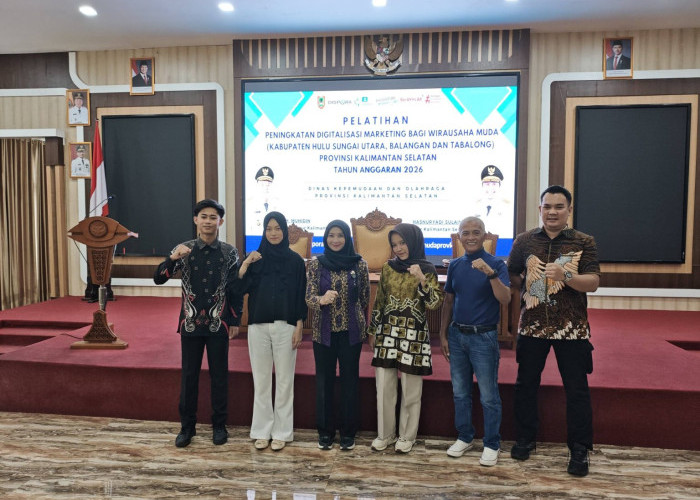 Dispora Kalsel Tingkatkan Kompetensi Wirausaha Muda Lewat Pelatihan Digital Marketing