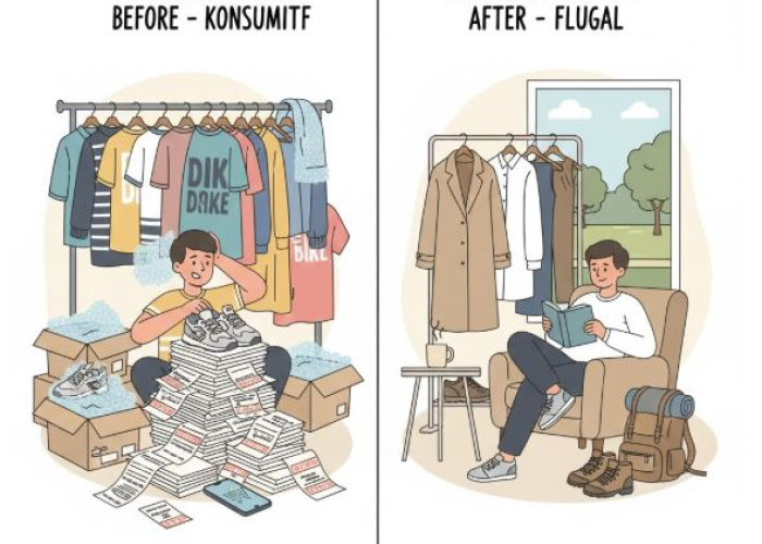 Sobat Gen Z, Bukan Pelit! Ini Filosofi Flugal Living yang Bikin Hidup Tenang tapi Tetap Keren.