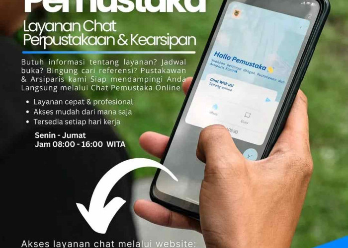 Permudah Layanan Perpustakaan, Dispersip Kalsel Hadirkan Chat Pemustaka Online