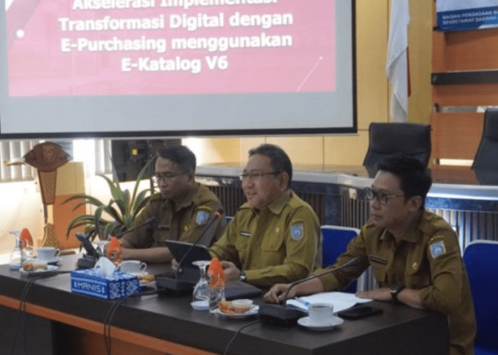 Sekda Banjar Gelar Sosialisasi Akselerasi Implementasi Transformasi Digital dengan E-Purchasing