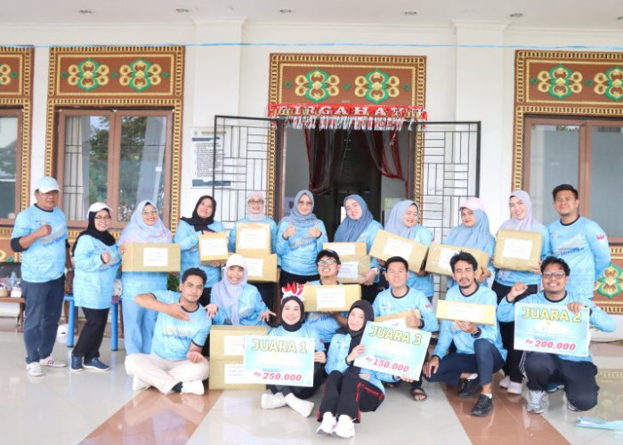 Peringati Harjad dan HUT RI, DPPPAKB Kalsel Gelar Aneka Lomba Antar Karyawan