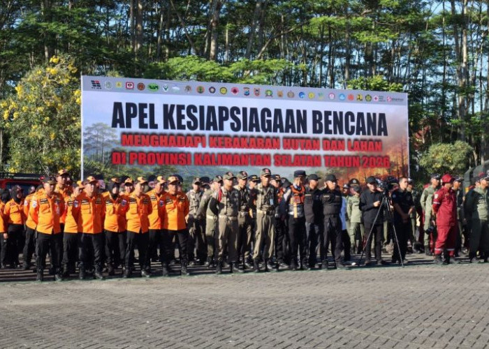 Gubernur Muhidin Minta Satgas Perkuat Kesiapsiagaan Hadapi Ancaman Karhutla di Kalsel