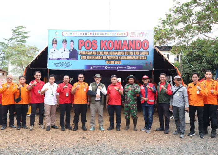 BPBD Kalsel Paparkan Tantangan Penanganan Karhutla kepada Staf Ahli Menteri Lingkungan Hidup RI