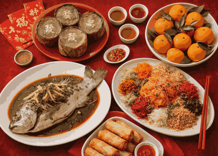 Dari Meja Makan Keluarga: Menguak Simbol dan Harapan dalam Setiap Sajian Khas Imlek