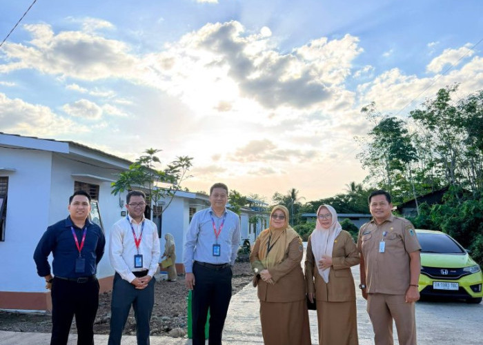Disperkim Kalsel Dampingi Kunjungan Kementerian PKP Tinjau Program Rumah MBR Berbasis CSR