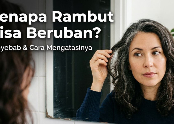 Belum Tua Tapi Sudah Beruban? Ini Penyebab yang Jarang Disadari