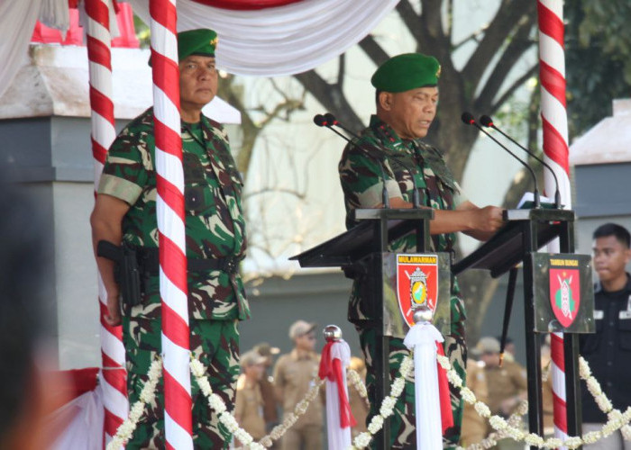 Pangdam XXII/Tambun Bungai : Korem 101/Antasari Siap Lanjutkan Pengabdian di Bawah Komando Baru