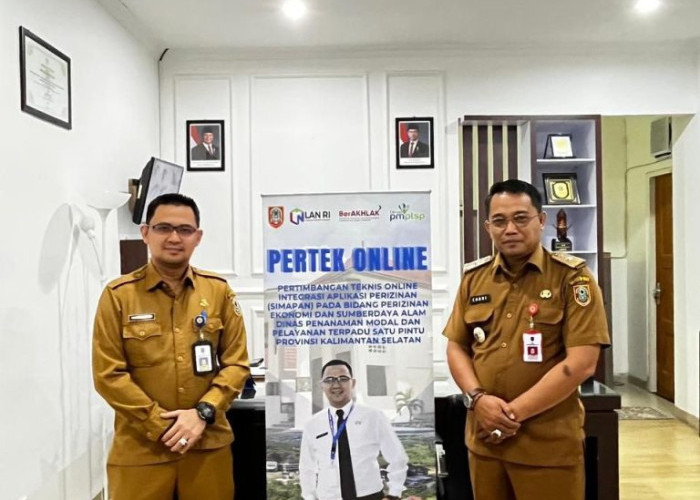 DPMPTSP Kalsel Luncurkan Inovasi Pertek Online untuk Percepat Layanan Perizinan