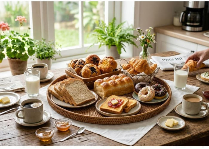 Dari Roti Tawar hingga Croissant, Ini Jenis Roti Favorit Orang Indonesia