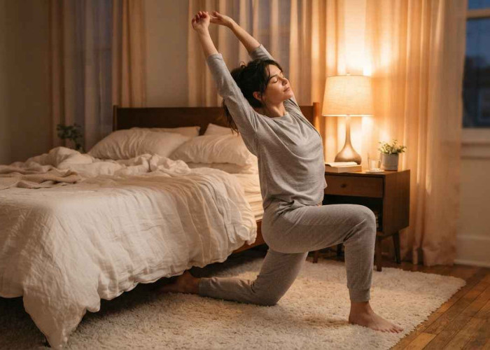 4 Gerakan Peregangan Pagi yang Wajib Dilakukan Sebelum Turun dari Tempat Tidur