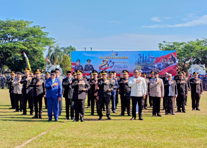 Hari Bhayangkara ke-80, Gubernur Kalsel Tegaskan Sinergi Pemprov dan Polri Jaga Keamanan Daerah
