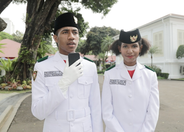 Pesan Haru Paskibraka Papua untuk Prabowo: “Kami Akan Membanggakan Negara!”