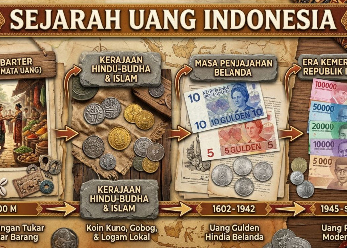 Sejarah Mata Uang di Indonesia: Dari Barter hingga Rupiah Modern