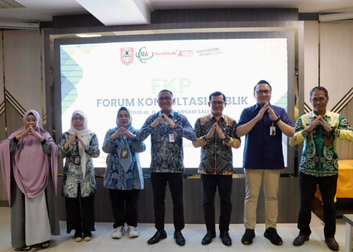 RSUD dr. H. Moch. Ansari Saleh Perkuat Mutu Layanan Lewat Forum Konsultasi Publik