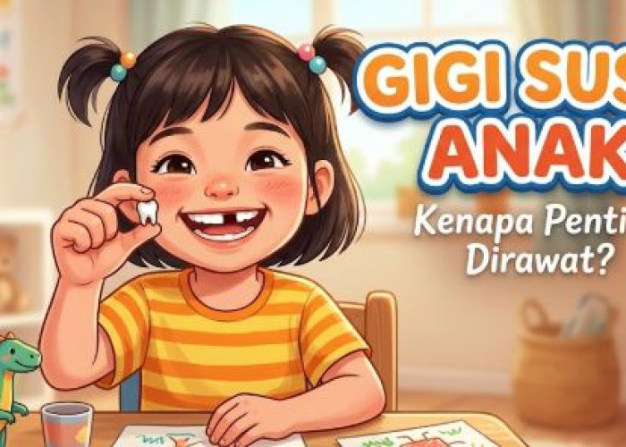 Orang Tua Wajib Tahu! Peran Penting Gigi Susu bagi Tumbuh Kembang Anak