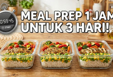 Strategi Meal Prep 1 Jam: Cara Cerdas Siapkan Stok Makan Sehat untuk 3 Hari Kerja